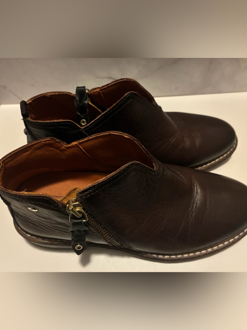 Pikolinos Leather ankle boots, 
Aldaya W8J